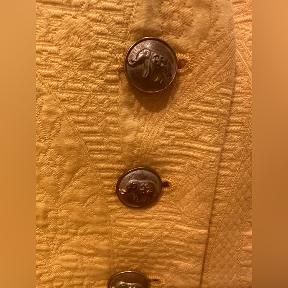 Sport chic jacket in orang color. By Elegance French luxury brand. - Picture 2 of 6